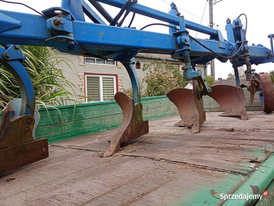 Pług zagonowy 4 3 skibowy zabezpieczenia nonstop Rusinów