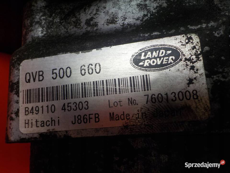 DISCOVERY III SPORT 27 TD V6 08r 190 276DT pompa Suków