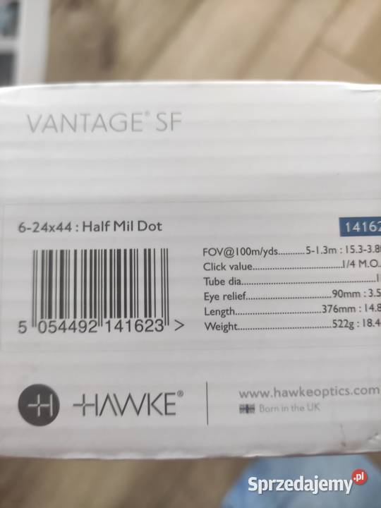 Luneta HAWKE VANTAGE SF Sporty strzeleckie i myślistwo małopolskie Grybów