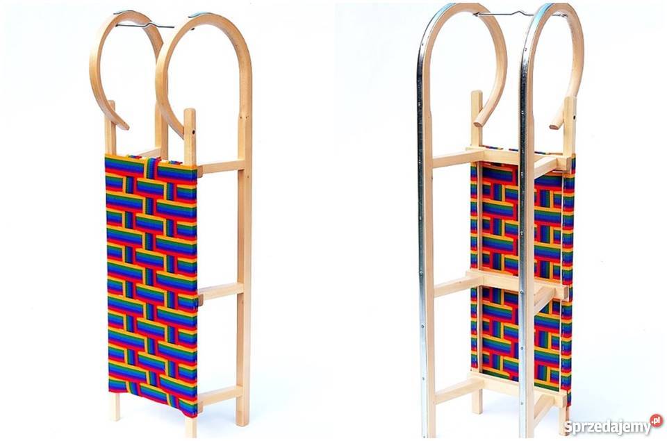 SANKI DREWNIANE BARANIE ROGI SZNUREK 120 TASMA Śleszowice