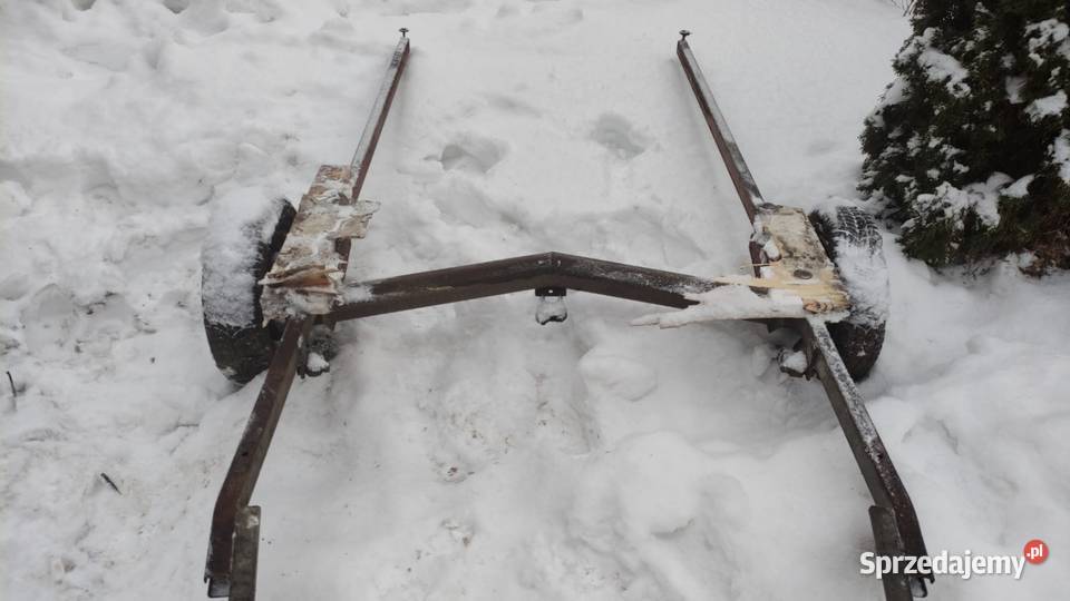 Podwozie os hamulec najazdowy baza na przyczepkę Mrągowo sprzedam