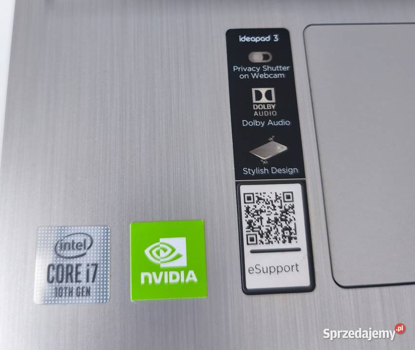 Lenovo ideapad 3 I7 10gen 8gb mx330 Budzyń