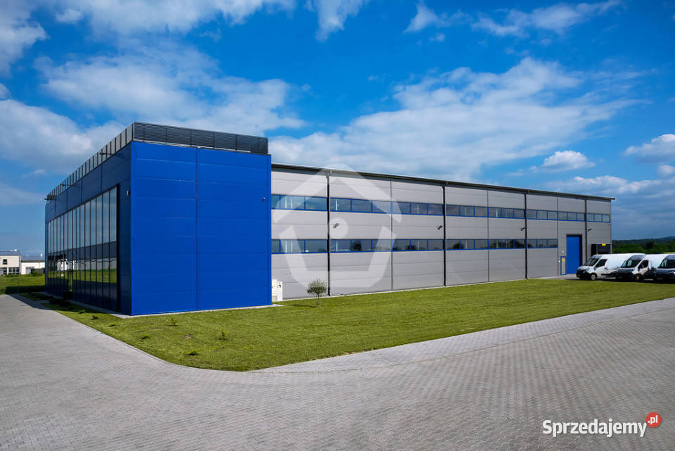 Hala produkcyjna z częścią biurową 1830 m2a podkarpackie Łąka