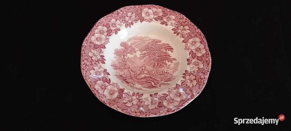 Talerz głęboki angielski Enoch Wedgwood