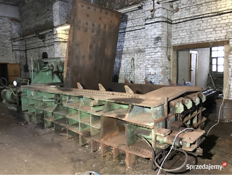 Paczkarka do złomu 400 ton Częstochowa