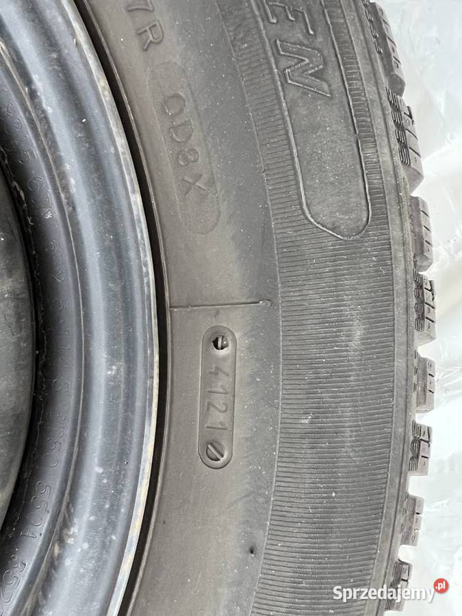 KOŁA ZIMOWE OPONY 21560R16 Riken 6Jx16H2 FELGI