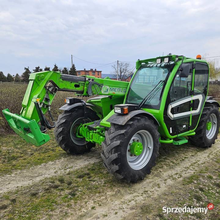 Ładowarka teleskopowa merlo Koparko ładowarki Maszyny budowlane Michałów Drugi