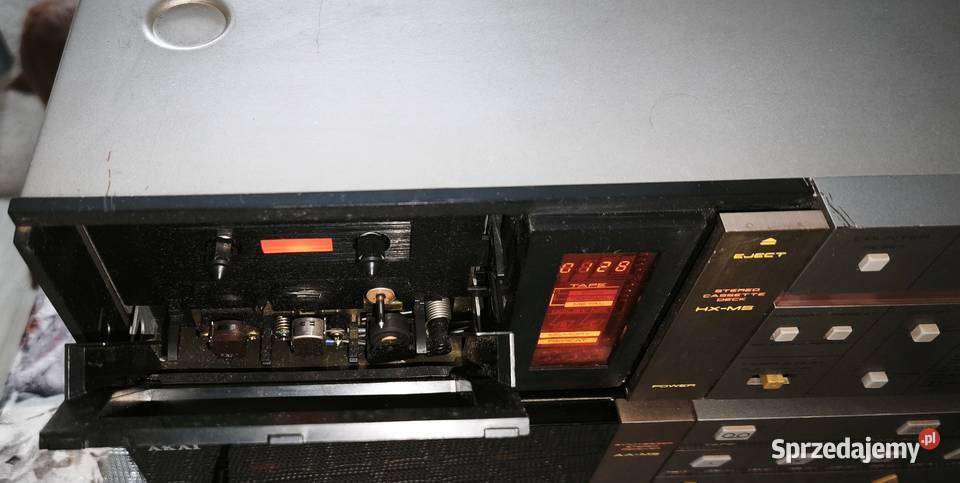 Magnetofon kasetowy AKAI model HXM5 Sprawdzony łódzkie Piotrków Trybunalski