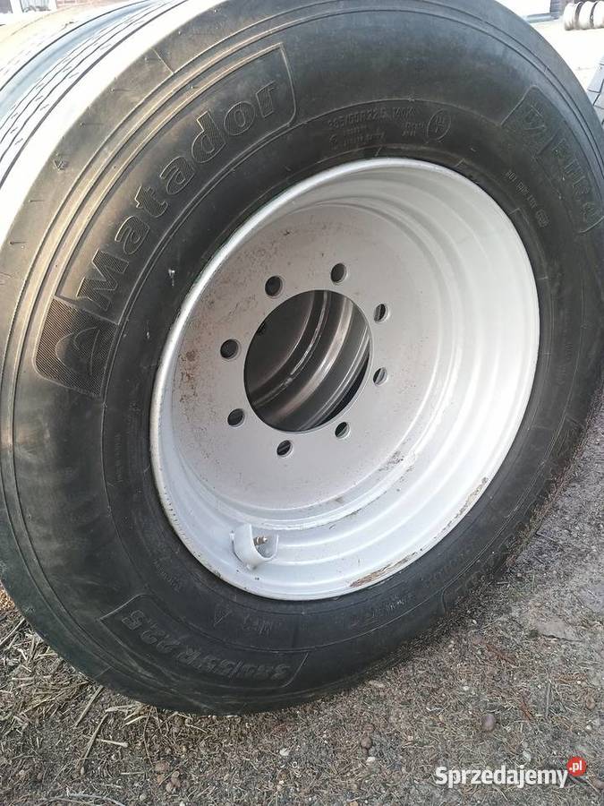 Koła do przyczep bezdętkowe opony ciężarowe 6 8 łódzkie Łowicz