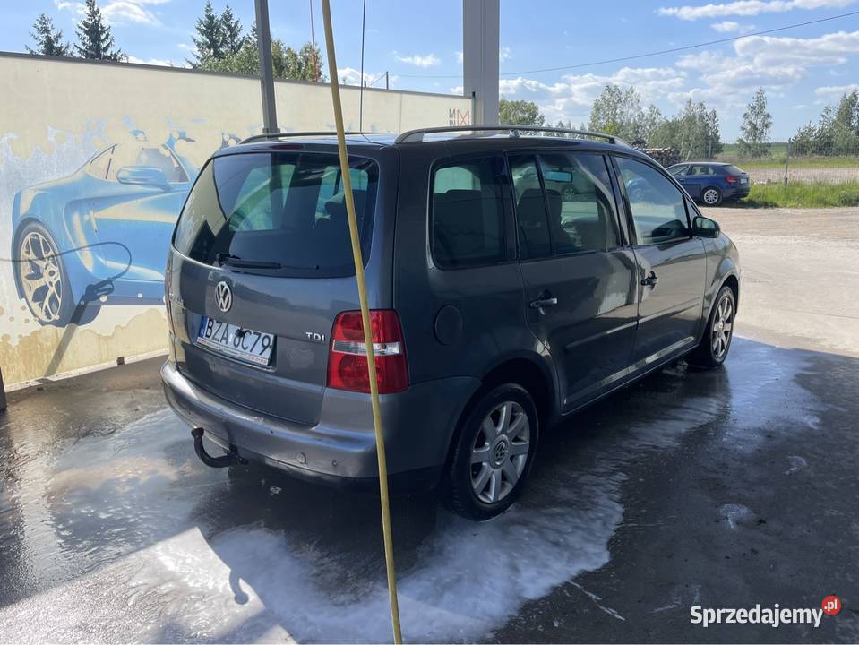 Volkswagen Touran 20tdi 5os podlaskie Rutki-Kossaki