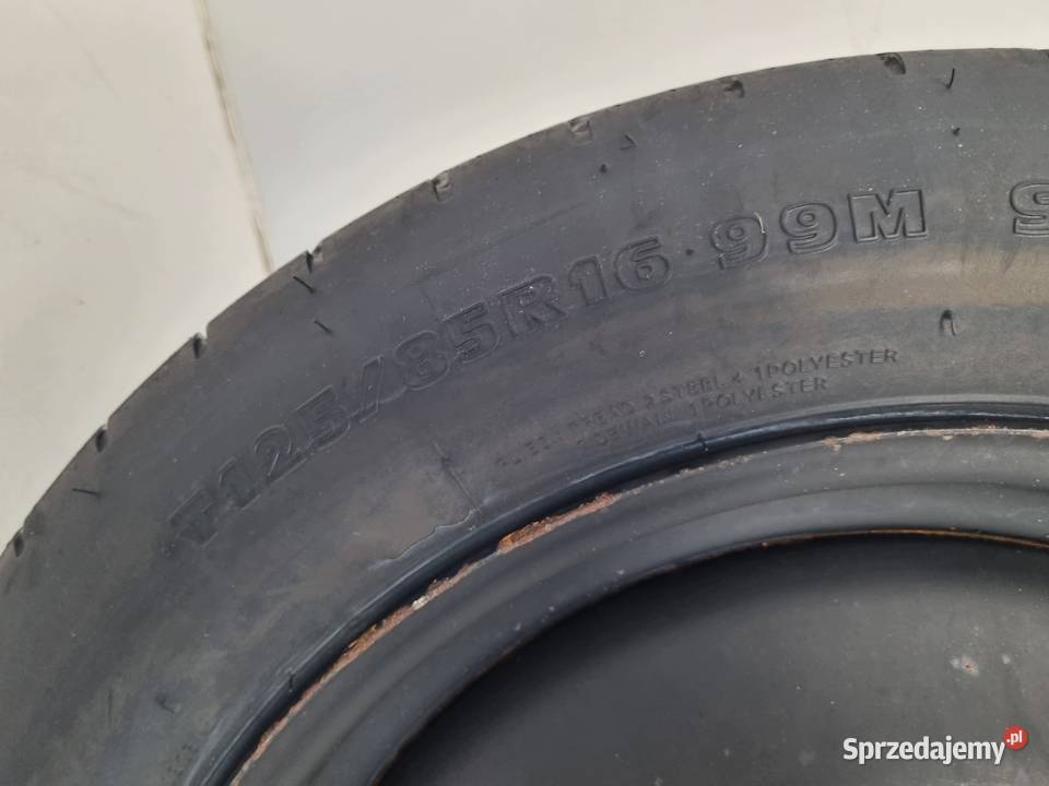 KOŁO DOJAZDOWE Ford C Focus Mk2 II 12585 R16 Opony i felgi