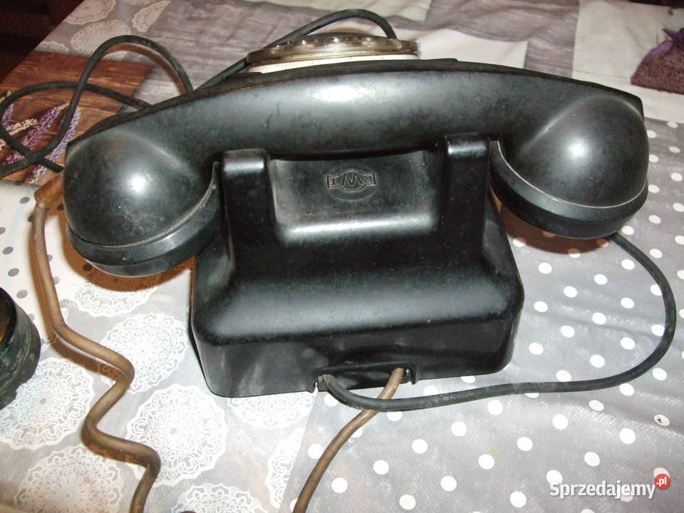 Stary Aparat telefoniczny z tarczą podlaskie Supraśl