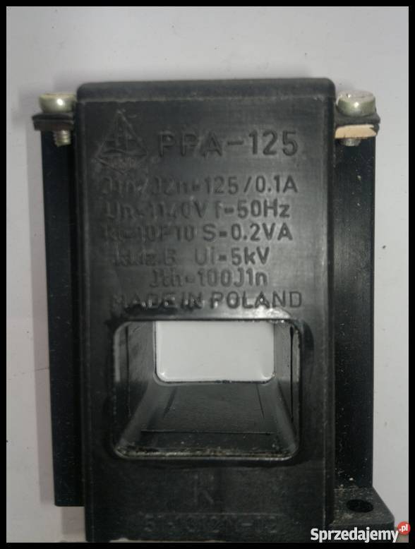 Przekładnik prądowy PPA125 12501A Elektryka i akcesoria Dąbrowa Górnicza