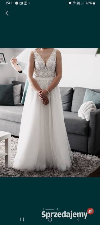 Suknia ślubna Rozmiar 36(S) Damska