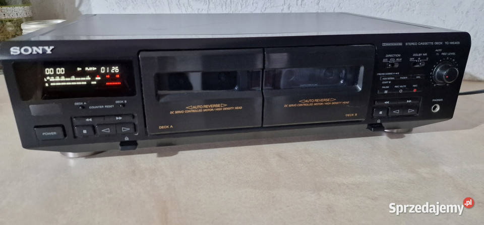 Magnetofon Sony TCWE405 TC WE 405 casette deck