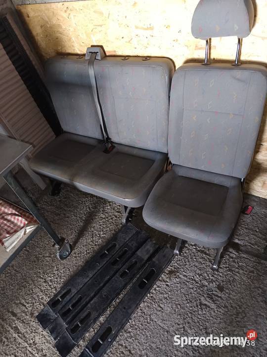 2 rząd foteli transporter t5 szyny mocujące Radom