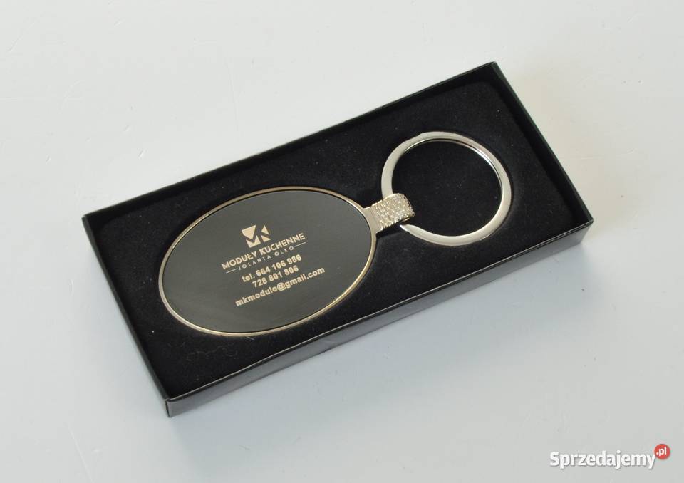 Brelok metalowy jednostronny grawer 50 Akcesoria podkarpackie Leżajsk