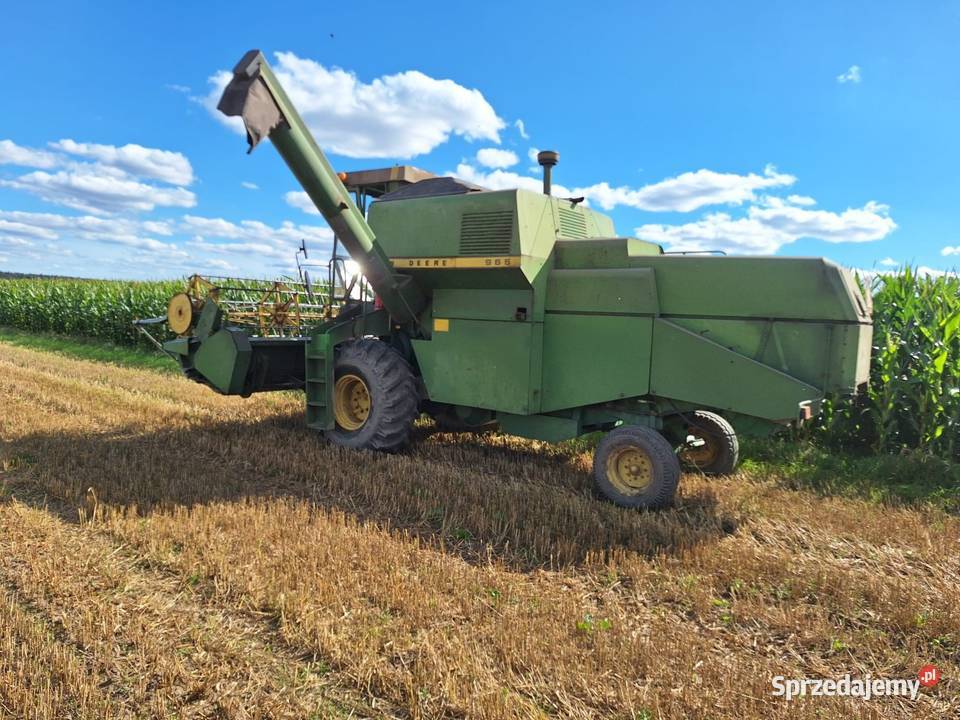 Kombajn John Deere 965 Zbożowe warmińsko-mazurskie