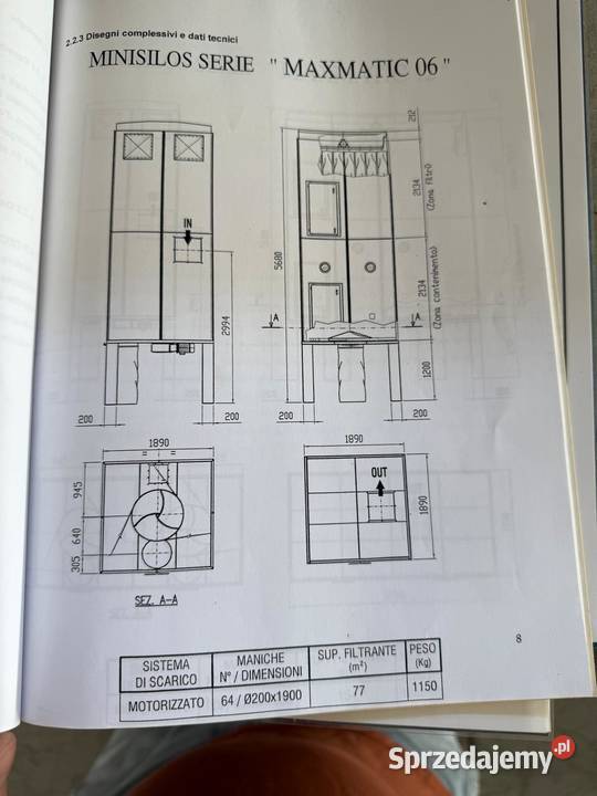 Instalacja odciągowa IMAS 11kw małopolskie Juszczyn sprzedam