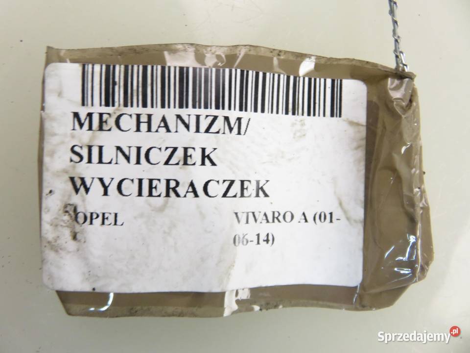 MECHANIZM WYCIERACZEK OPEL VIVARO A