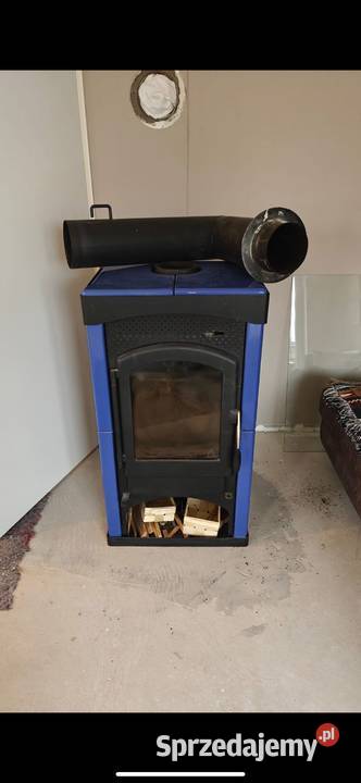 Solidny Używany Kominek Rika Terra 8 kW Kraków sprzedam