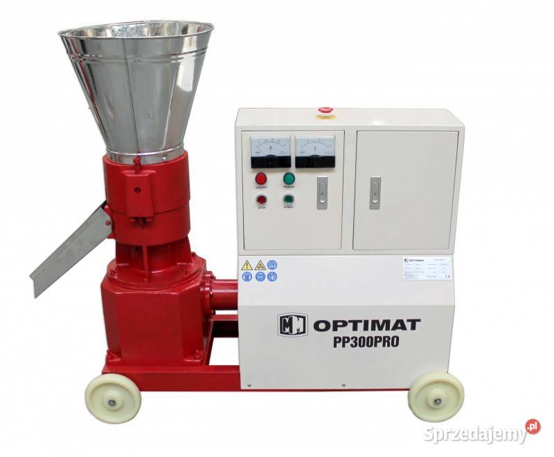 PELECIARKA GRANULATOR PASZY OPTIMAT PP300PRO 300