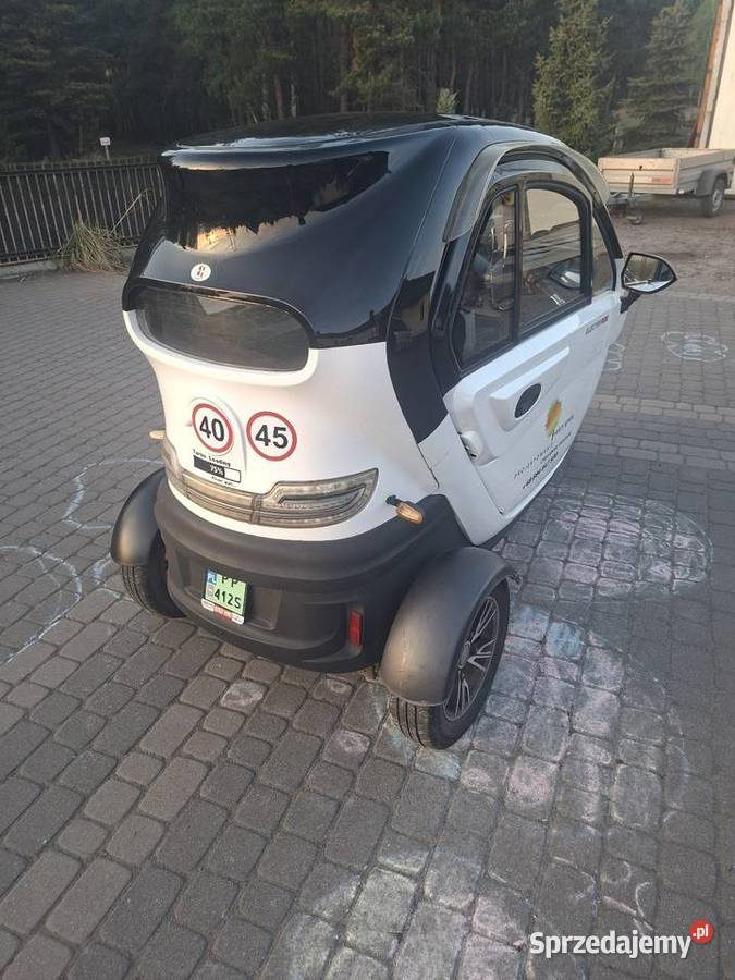 Skuter zadaszony elektryczny Elektroride kupiony w Polsce Dąbrówka Kujawska