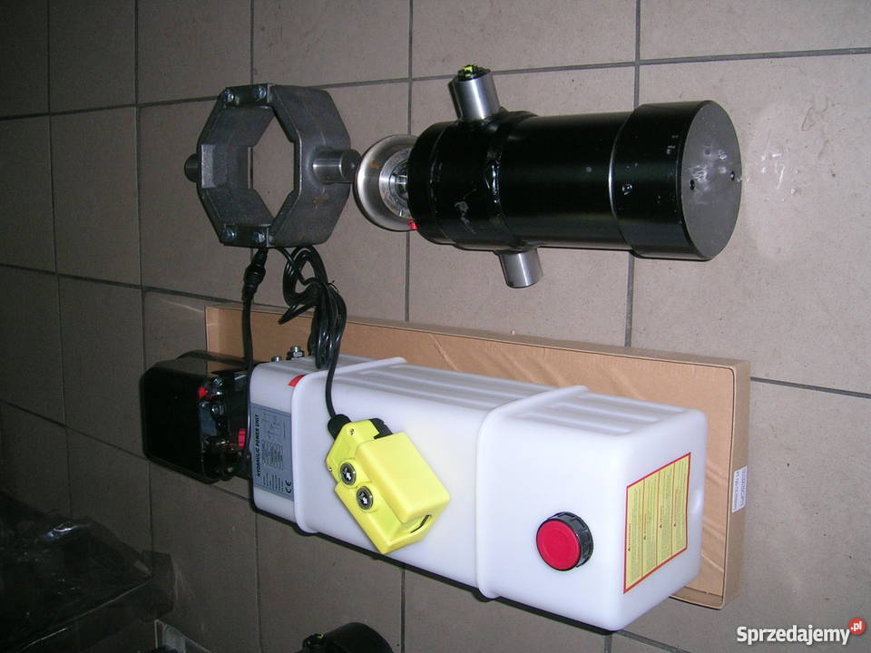 Agregat 12V 16kW z siłownikiem 335mm skok 1050mm Pozostałe Brzozówka