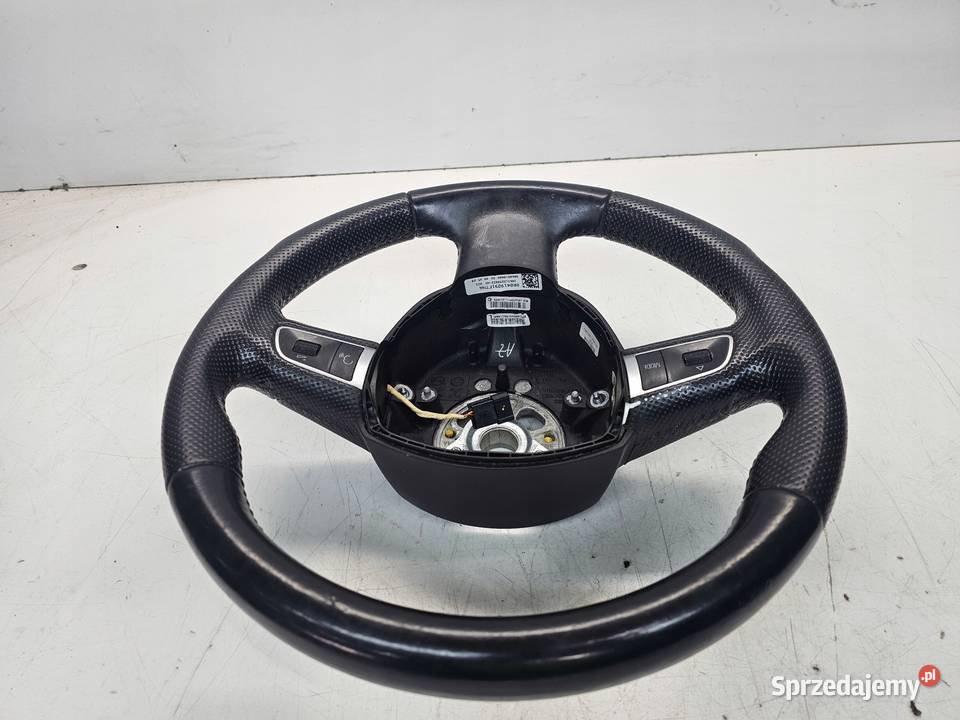 KIEROWNICA SKÓRA MULT AUDI A4 A5 Q5 8R0419091F Kierownice Przystajń