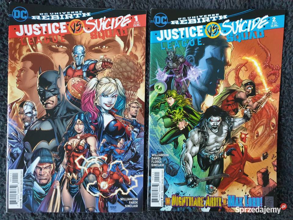 Harley Queen Suicide Squad zestaw 14 komiksów DC pomorskie Gdynia