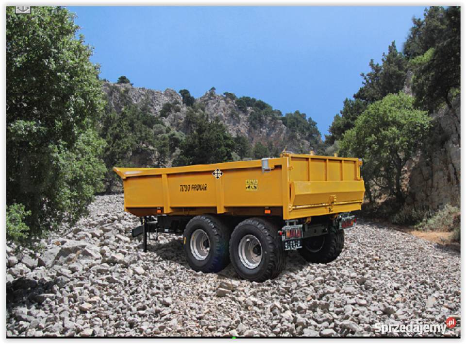 Przyczepa budowlana tandem Pronar przyczepy Nowe kujawsko-pomorskie