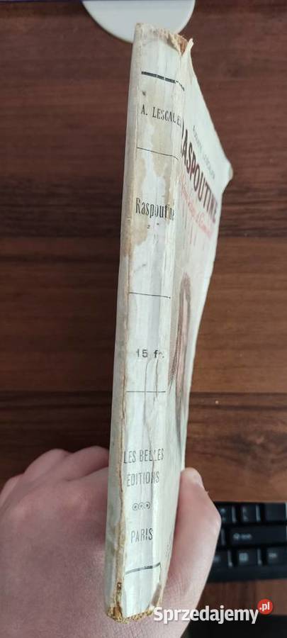 Lescalier Auguste Raspoutine le moine satyre et Rok wydania 1939 Bochnia