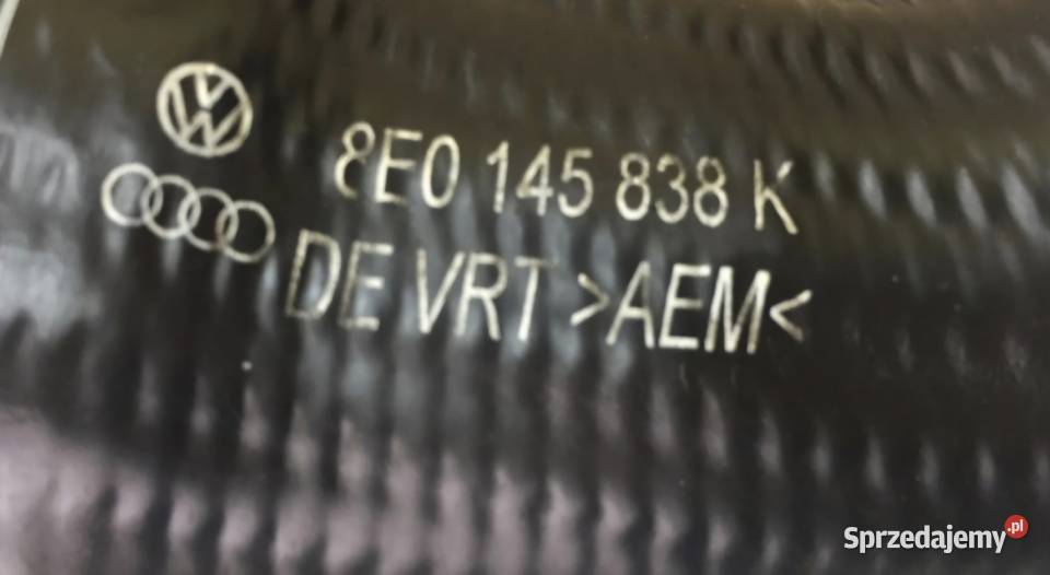 RURA WĄŻ PRZEWÓD POWIETRZA INTERCOOLERA AUDI A4 Działoszyce