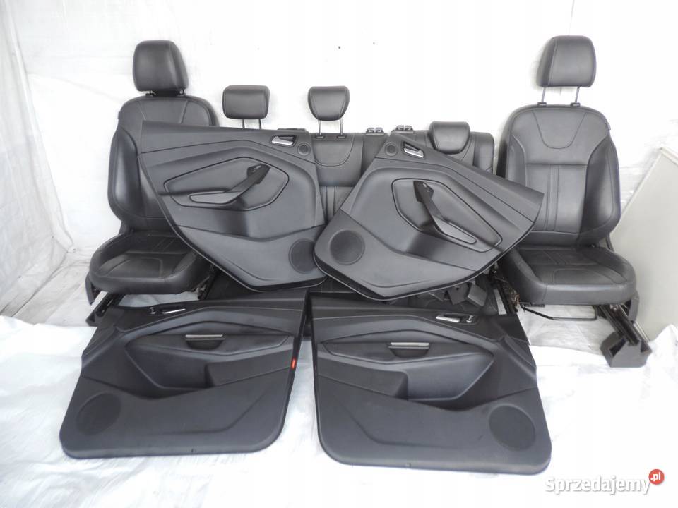 FOTELE SKÓRA KOMPLET BOCZKI FORD KUGA MK2 1216