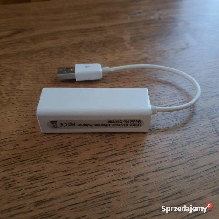 Adapter USB LAN 20 Fast Ethernet RJ45 100Mbps