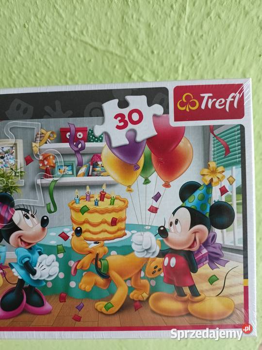 Nowe puzzle Myszka Miki 30 elementów Włocławek