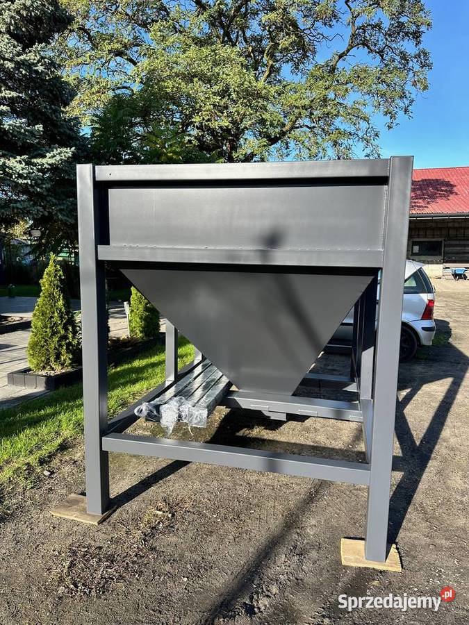 Kosz Kontener zasypowy paczkarka zasobnik 20m3 Niedrzew Pierwszy