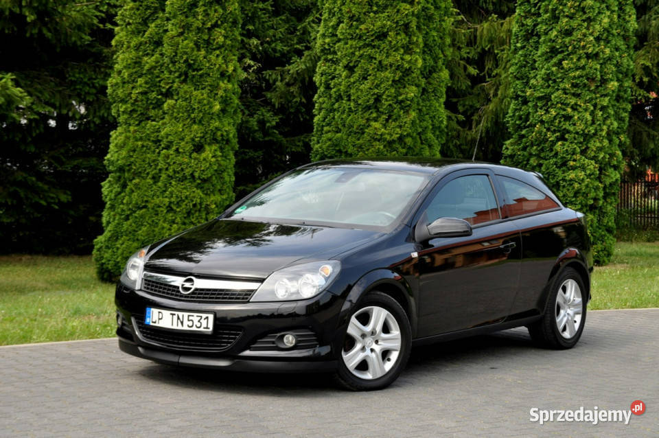 Opel Astra GTC 14i90GTCCzarnaKlimatronikI gniazdo USB Ostrów Mazowiecka