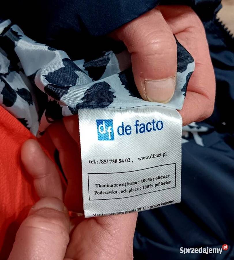 Kurtka Zimowa Damska De Facto Rozmiar 40(L) sprzedam