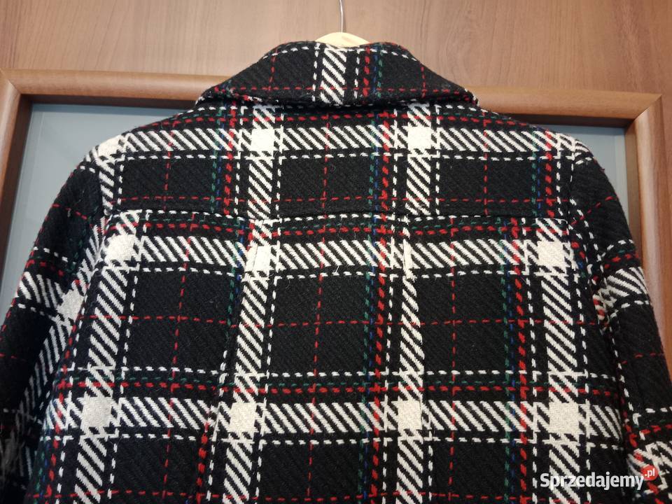 płaszcz kratka sprzedam