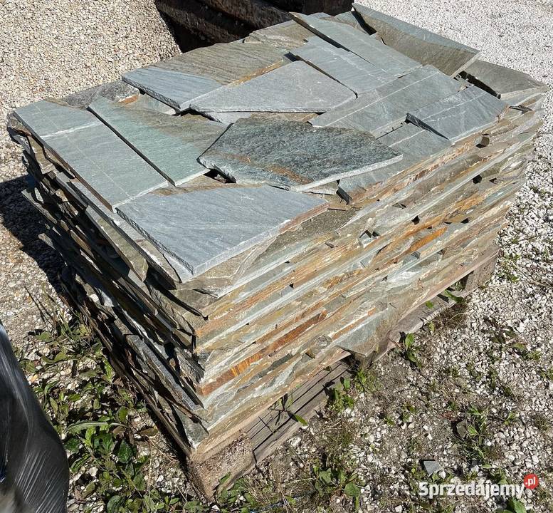 Łupek Grecki Kamień na Elewację Okładzina Warszawa