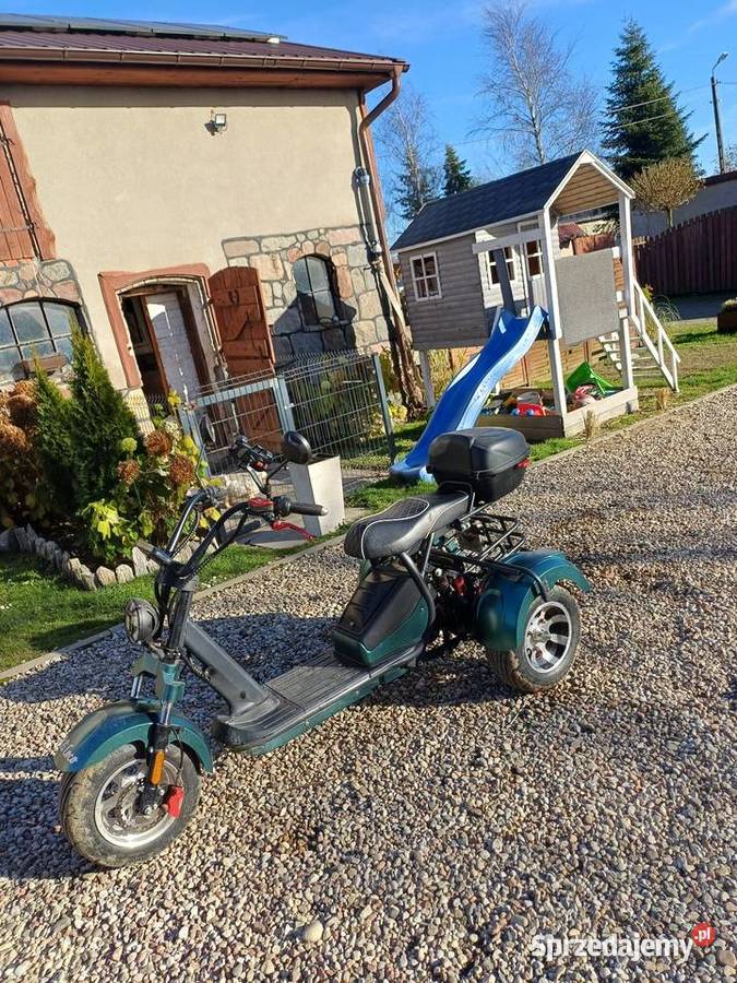 Skuter elektryczny pomorskie Sierakowice sprzedam