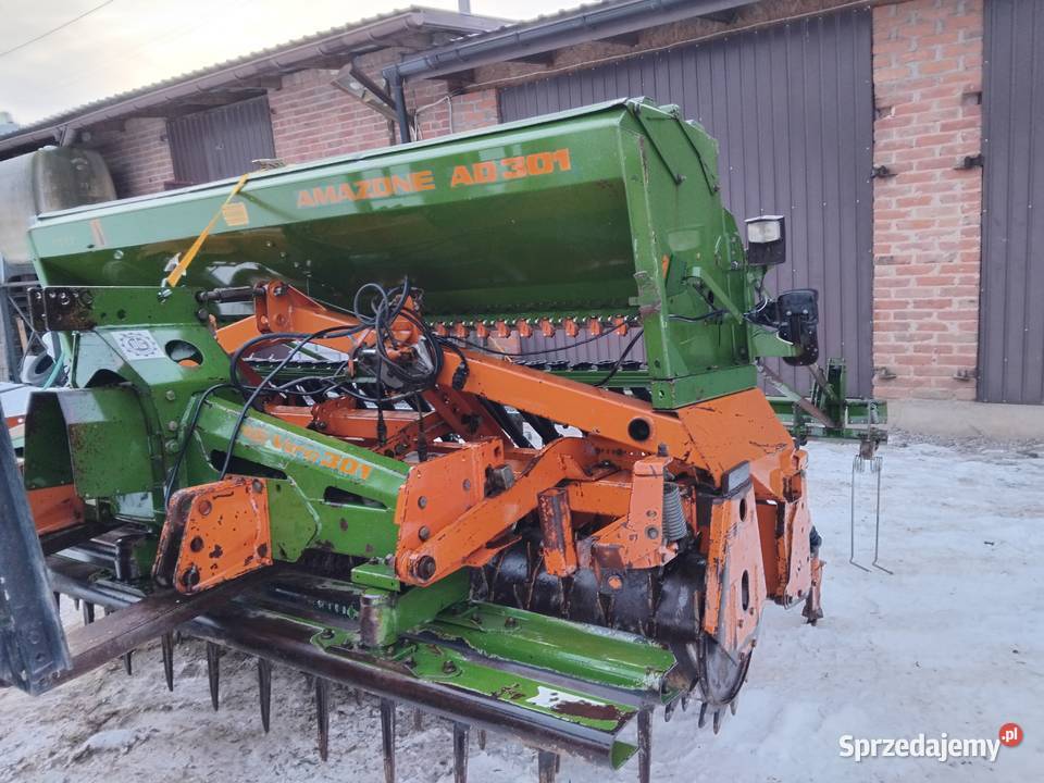 Amazone ad 301 nadbudowany zestaw siewny 3 m Kraśnik
