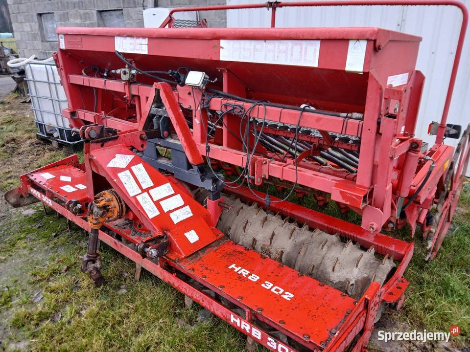 Zestaw uprawowo siewny 3m Kuhn Hrb 302 Gaspardo Wieluń