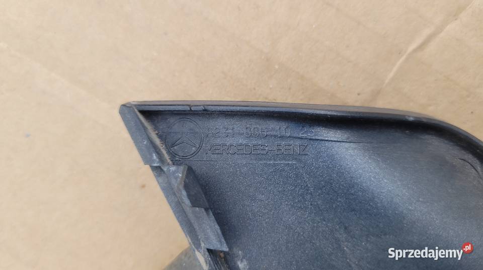 Mercedes SL R231 ZAŚLEPKA HAKA ZDERZAKA PRZÓD