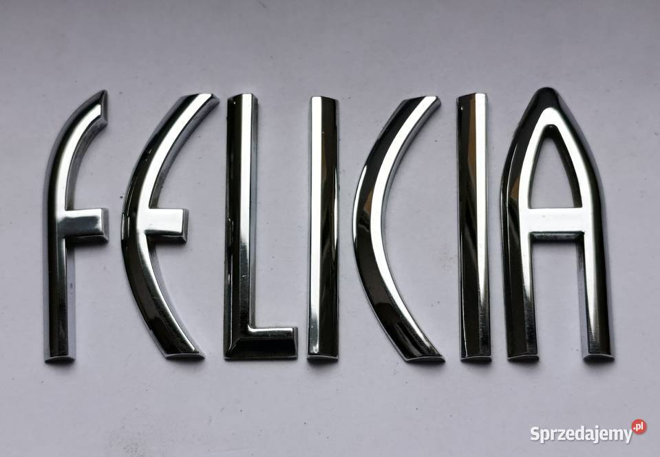 Napis emblemat Skoda Felicia 9801r Lipno