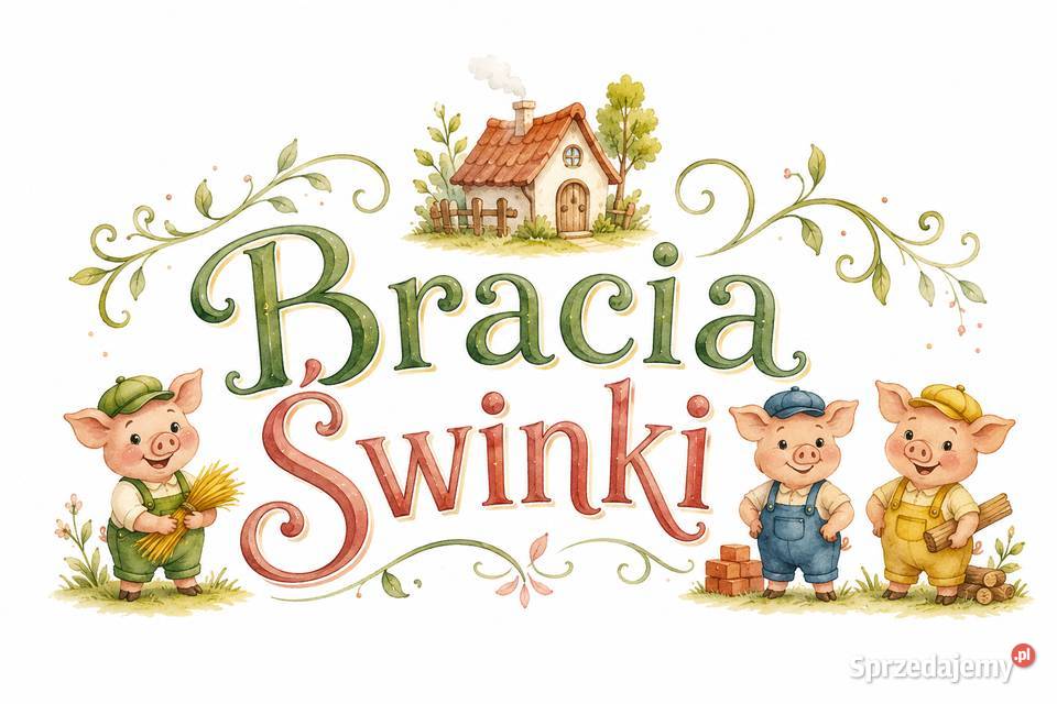 Dawne baśnie na nowe czasy Bracia Świnki Trzy Bajki i wierszyki sprzedam