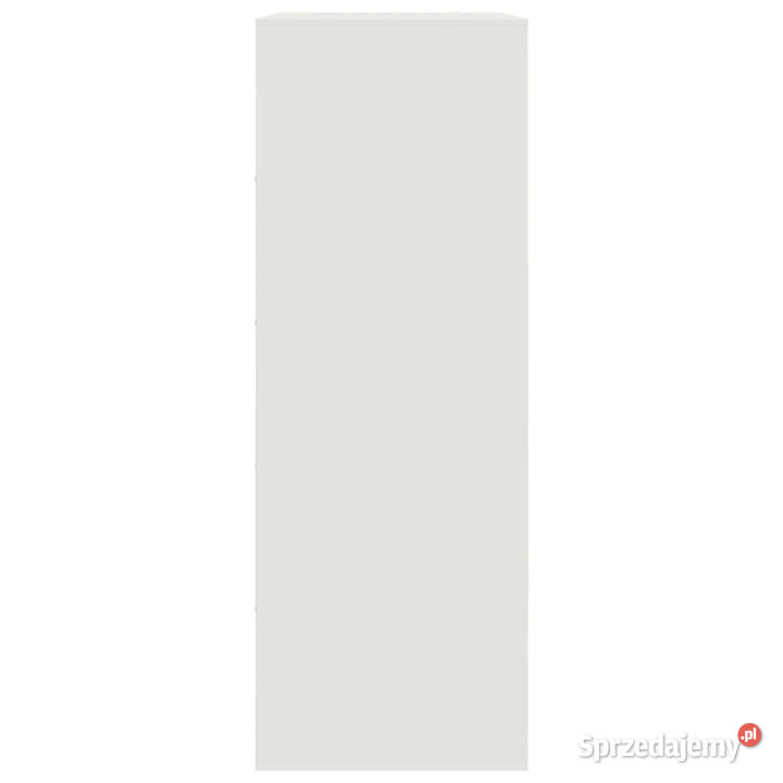 Szafka boczna biała 67x39x107 stal WM841666