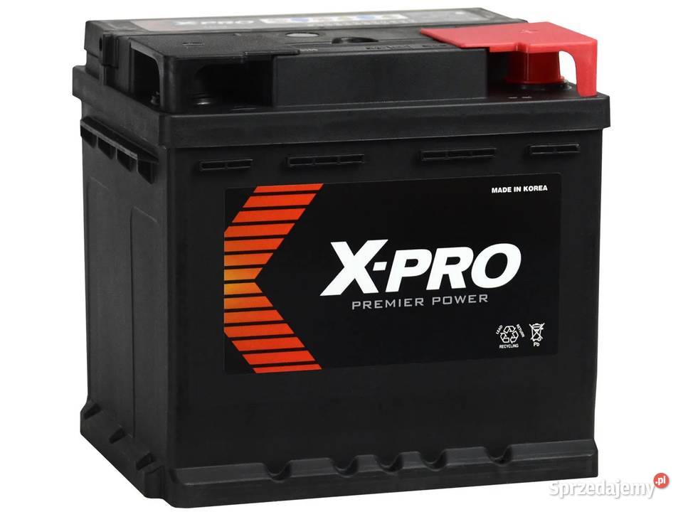 Akumulator XPRO 44Ah 390A EN wysoki Prawy Plus Radom