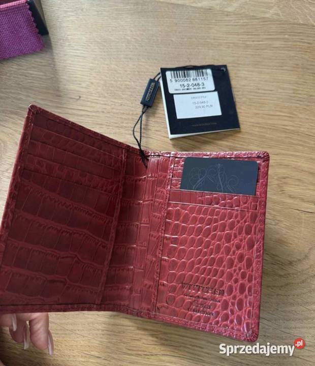 Wittchen croco etui document holder Katowice
